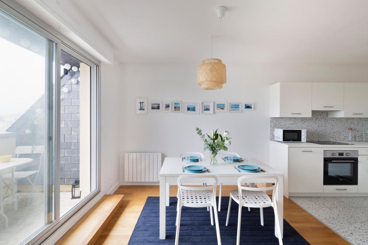 Apartamento L'Opalin By Cocoonr - En Plein Coeur De Dinard Exterior foto